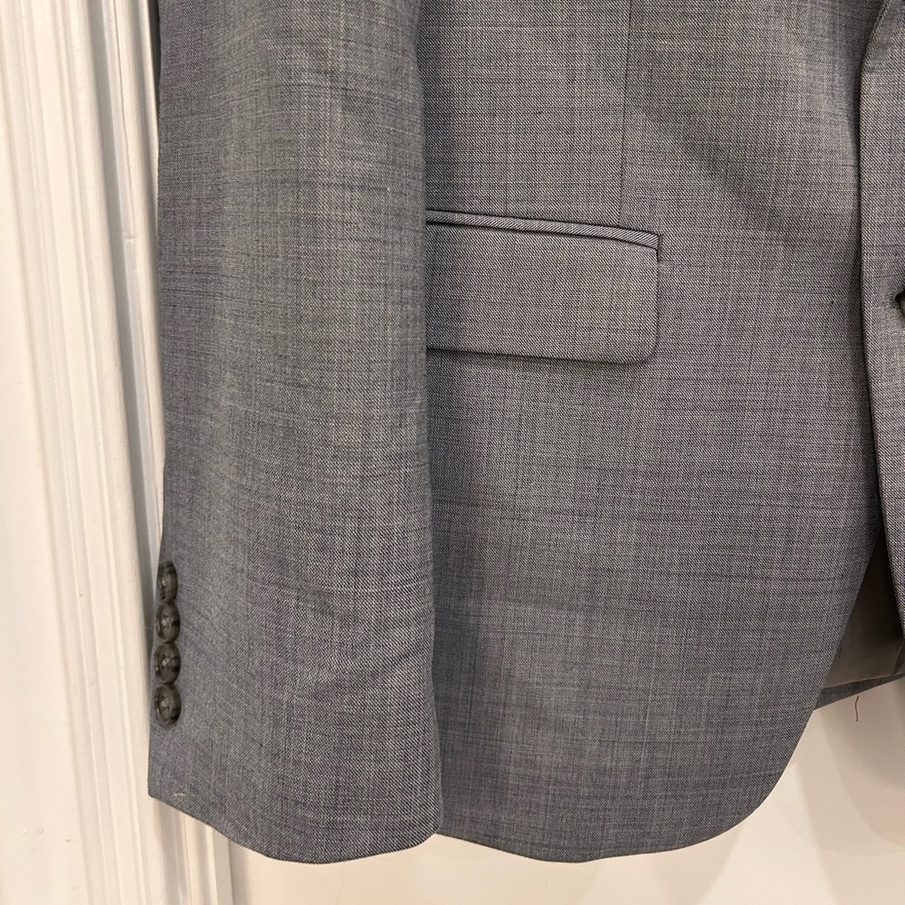 Calvin Klein Classic Gray Blazer - Picture 4 of 9
